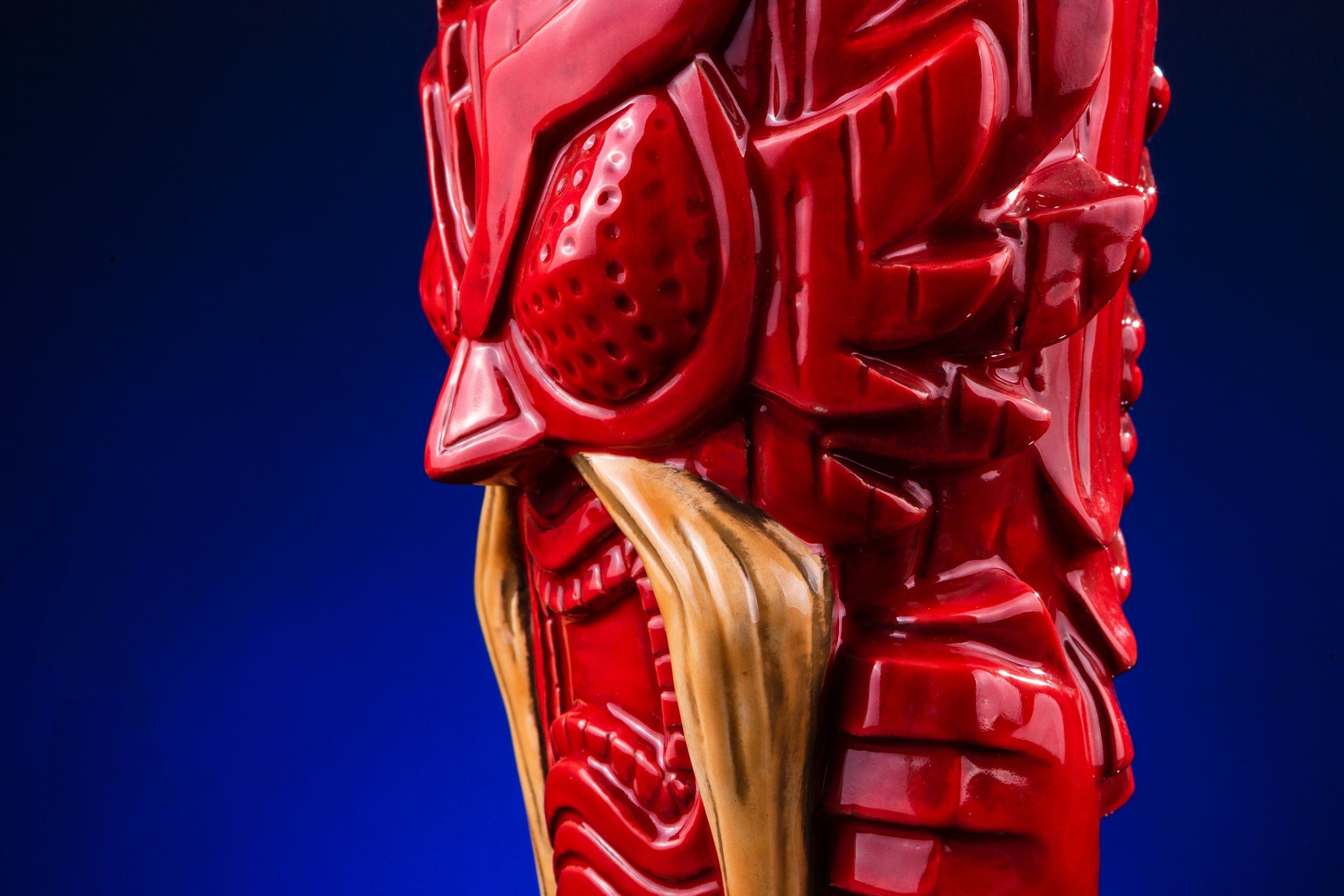 God Bird Man Tiki Mug - Handcrafted Ceramic Tropical Cocktail Cup for Exotic Drinks | Perfect for Luau Parties, Beach Bars & Tiki-Themed Decor