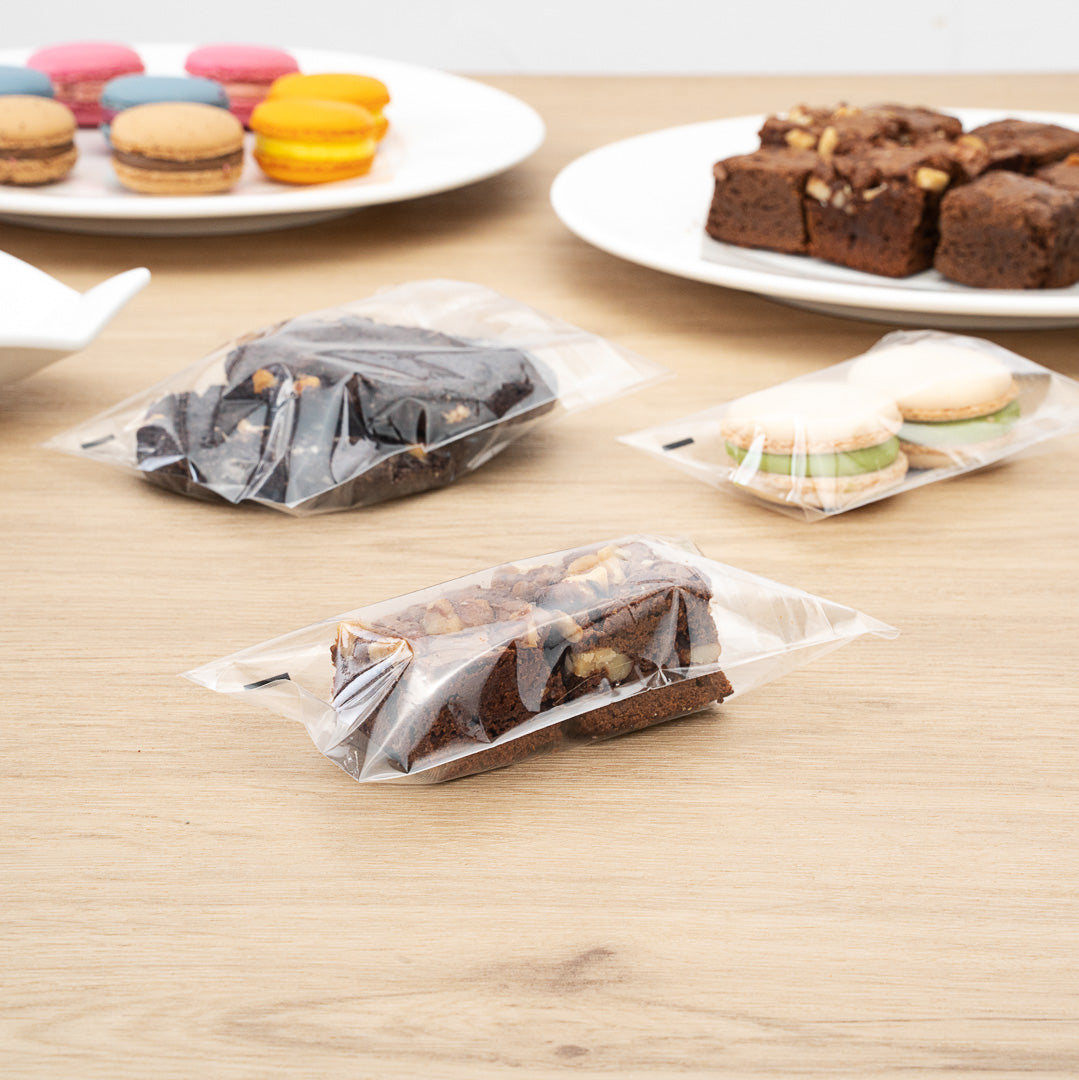 Clear Plastic Self-Sealing Lip and Tape Bags - 5