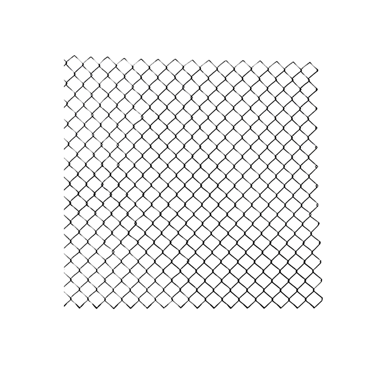 Aleko 5x50 Feet Galvanized Steel Chain Link Fence Fabric - 9.5 AW Gauge Black Vinyl Coated for Backyard, Garden & Security Fencing - Heavy Duty Dog Fence, Property Barrier & Outdoor Enclosure Solution