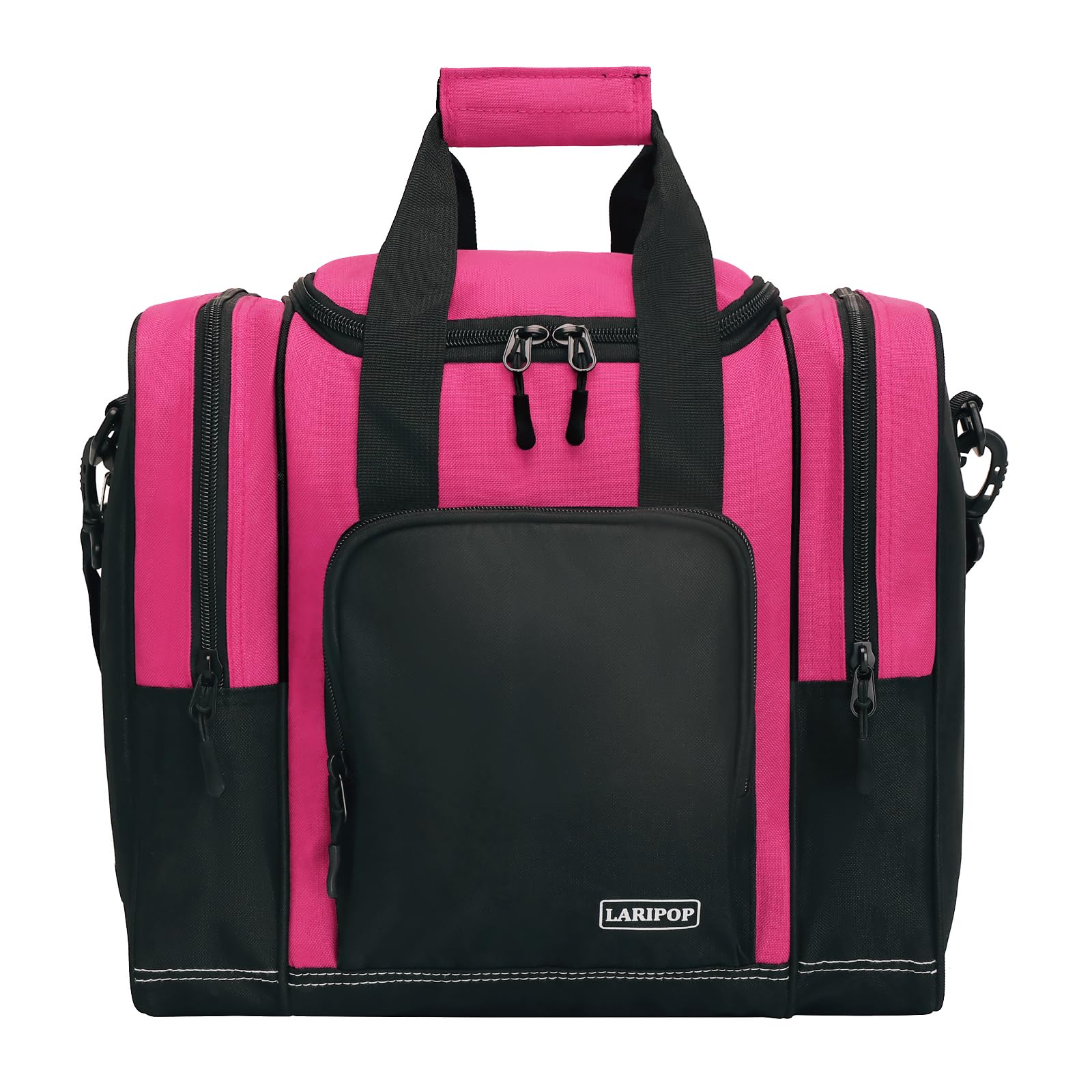 2022 Premium Single Bowling Ball Bag with Padded Holder - Fits Men's Size 14 Shoes & Accessories | Durable Tote for League Play & Practice Sessions