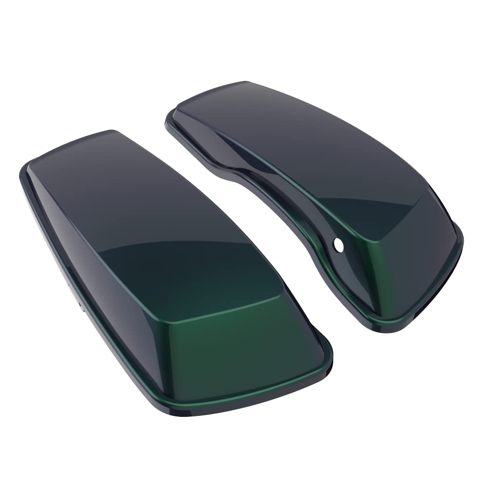 Advanblack Motorcycle Saddlebag Lids for Harley-Davidson Touring, Road Glide, Street Glide Special & Road King (2014-2023) - Durable Replacement Hard Bag Covers for Long Rides & Custom Bike Upgrades