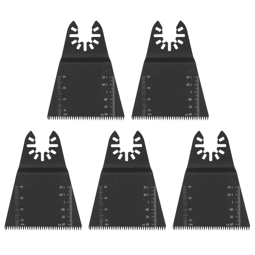 5PCS Oscillating Saw Blades for Cutting Soft Metal - Multi-Tool Accessories with Durable Teeth | Perfect for DIY Projects, Home Renovation & Woodworking