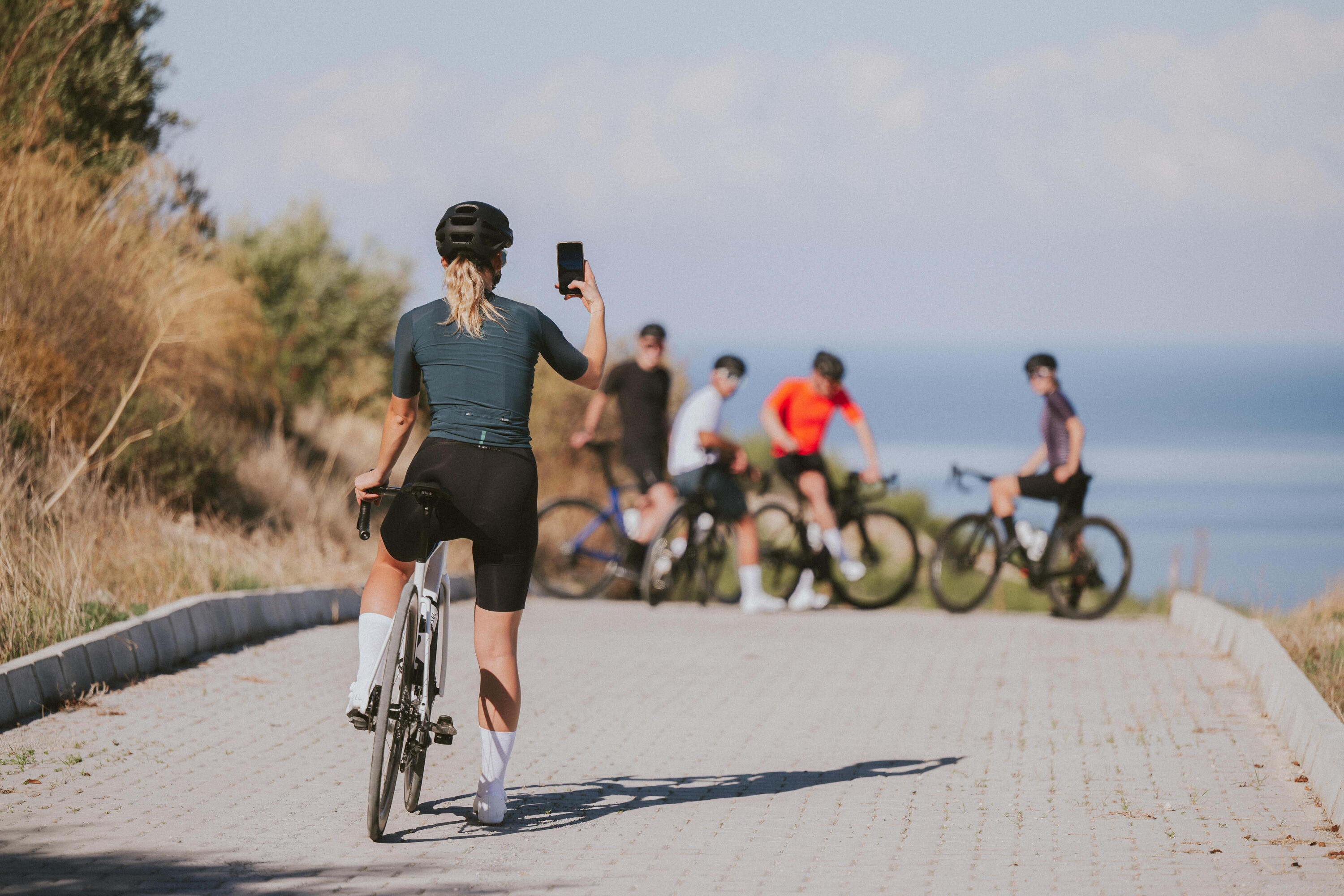 Van Rysel Women's Quick Zip Sport Cycling Bibs - Breathable & Comfortable Bike Shorts for Road & Mountain Biking - Perfect for Training & Racing