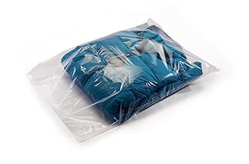 10 X 14 Inch 1.5 Mil Flat Poly Bags (Pack of 1,000) - Clear Plastic Bags for Packaging, Storage & Shipping - Laddawn 175 - Perfect for Retail, Food, Crafts & E-commerce
