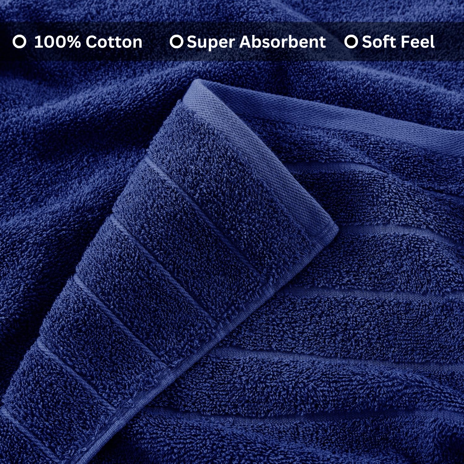 Premium Oversized Bath Sheet Towels 2-Pack (36