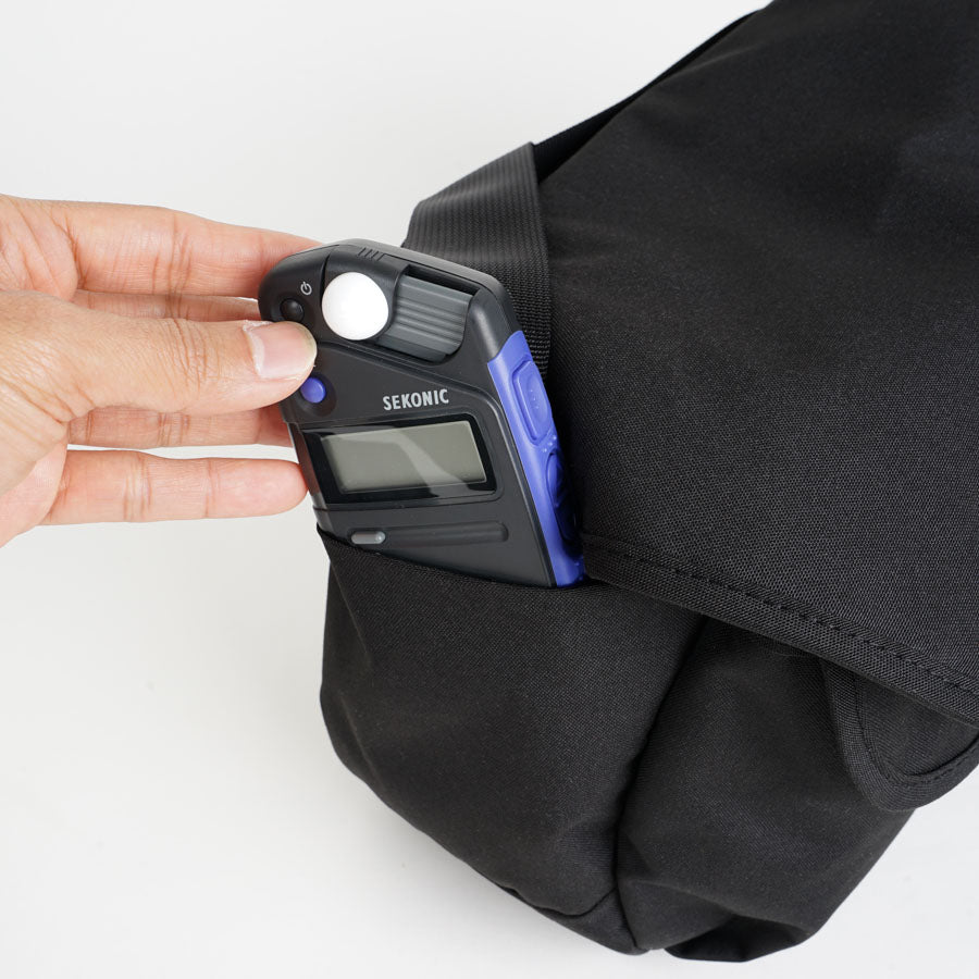 HELLOLULU DSLR Camera Shoulder Bag - Black - Waterproof & Durable for Travel, Photography, and Outdoor Adventures