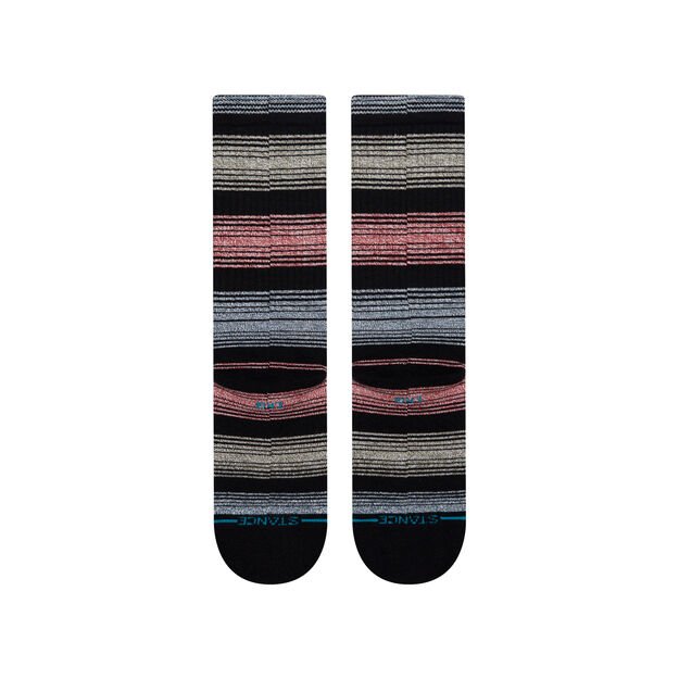 Premium Men's Crew Socks - Cadent Multi-Pack (6 Pairs) - Moisture Wicking & Cushioned Support for Work, Running & Everyday Comfort
