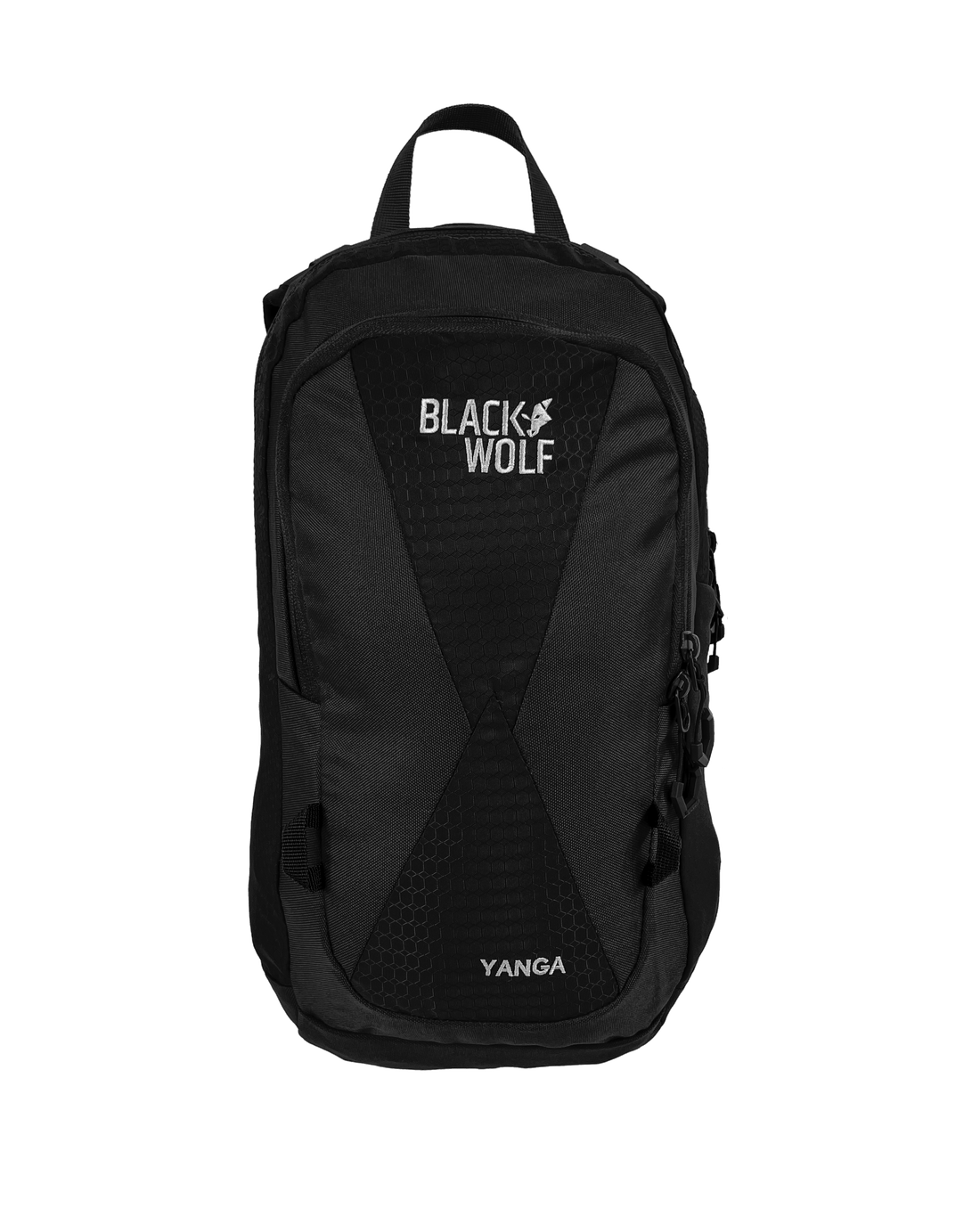 Black Wolf Yanga 13L Backpack - Lightweight Durable Hiking Backpack for Men & Women - Perfect for Travel, Camping, and Outdoor Adventures (Jet Black)