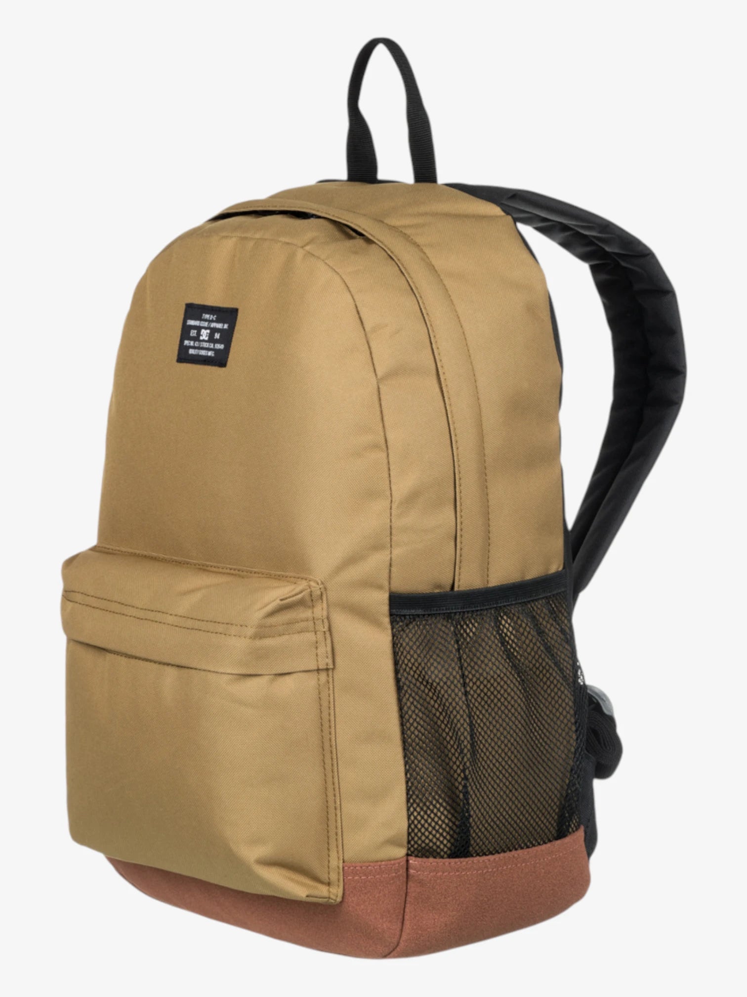 DC Backsider Core 4 Backpack - Durable Brown School & Travel Backpack for Men & Women - Perfect for College, Hiking, Commuting & Everyday Use