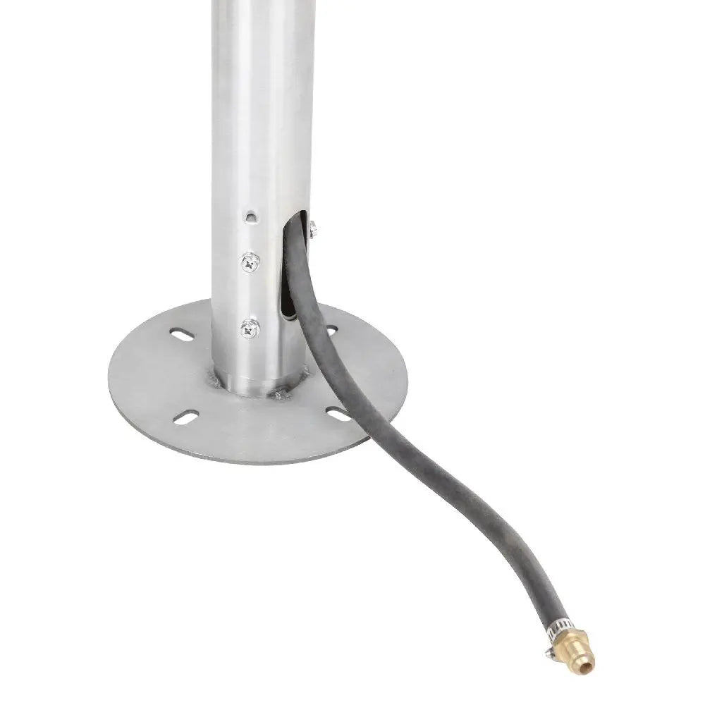 Outdoor Stainless Steel Natural Gas Patio Heater - Commercial & Residential Use for Backyard, Deck, Garden, and Poolside Heating