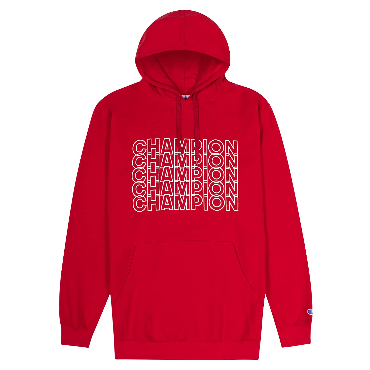 Champion Hoodies for Men – Big and Tall Fleece Pullover Sweatshirt with Graphic Print – Perfect for Gym, Casual Wear & Outdoor Activities
