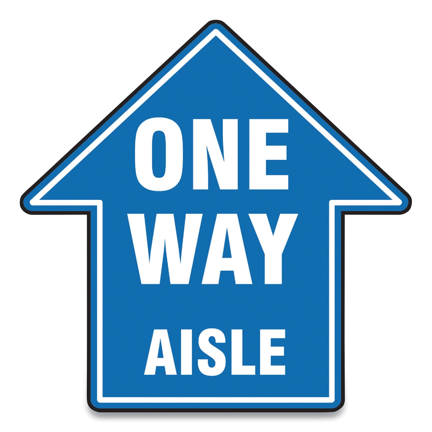 Accuform® Slip Gard Social Distance Floor Signs - 17