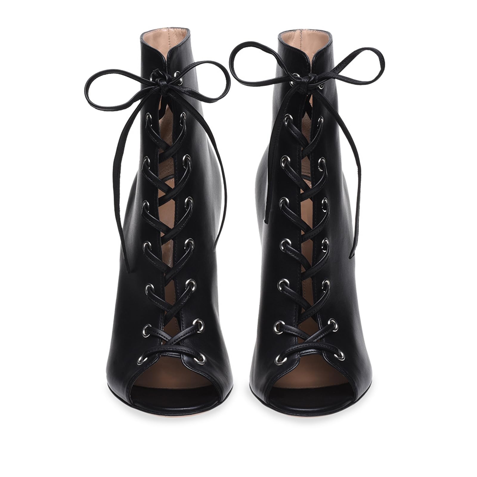 Stylish Stiletto High Heel Boots - Pointed Toe & Open Toe Sandal Booties for Women | Perfect for Spring & Fall Fashion | Office, Party & Date Night Outfits
