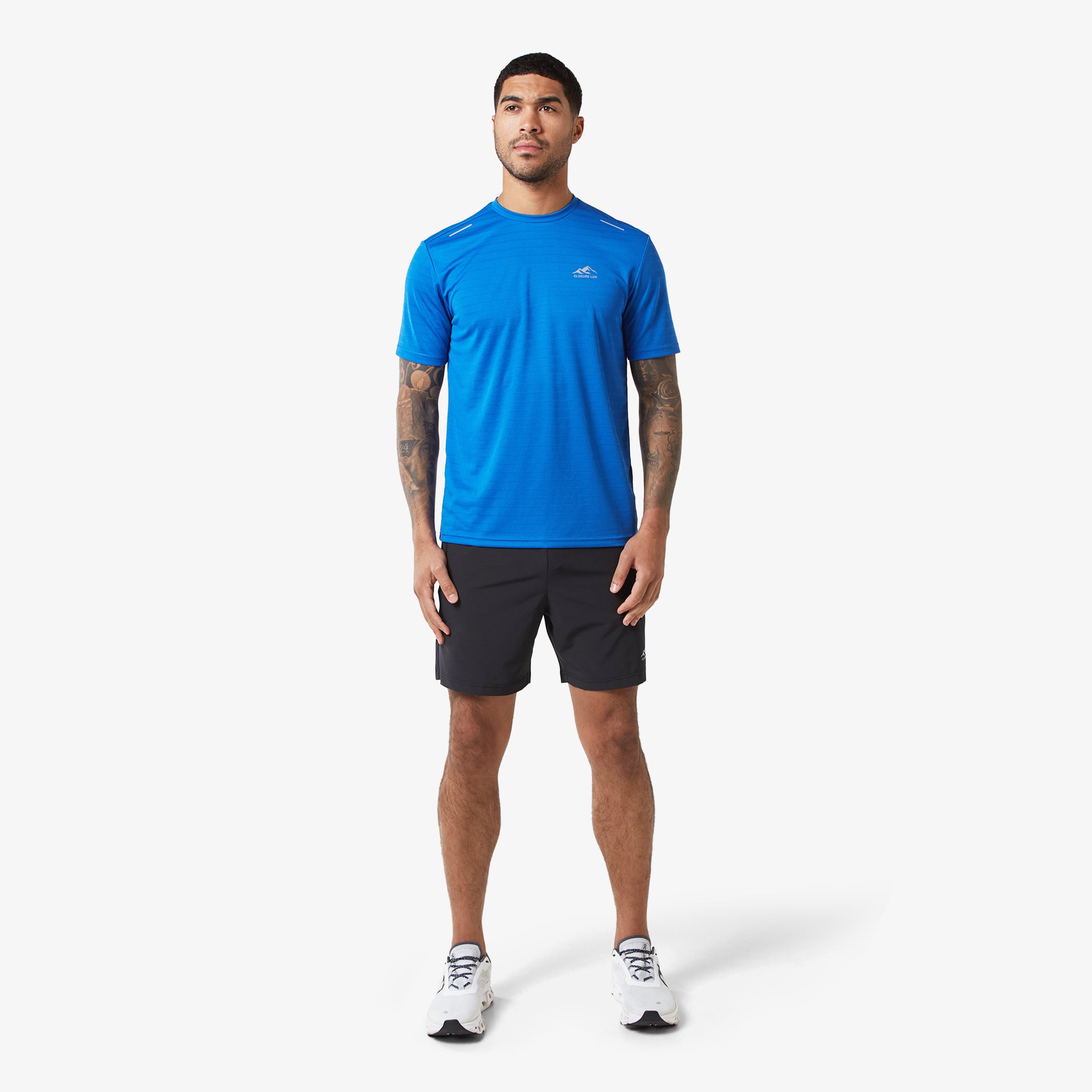 Premium Training Twinset in Cobalt & Black - Perfect for Gym Workouts, Yoga, and Athletic Performance