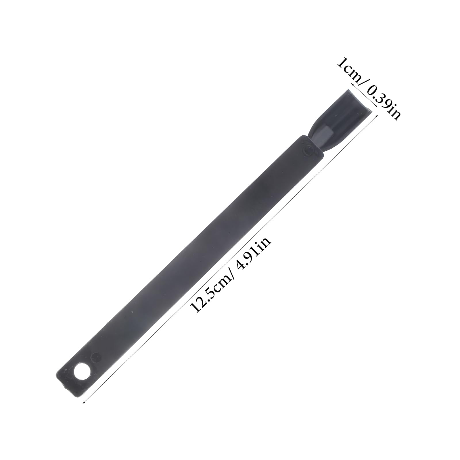 150Pcs Black False Nail Polish Sample Sticks with Metal Ring - Fan Shaped Nail Art Tips for Professional Manicure & Nail Design Practice (3 Bags) - Perfect for Salon, DIY Nail Art & Nail Technician Training