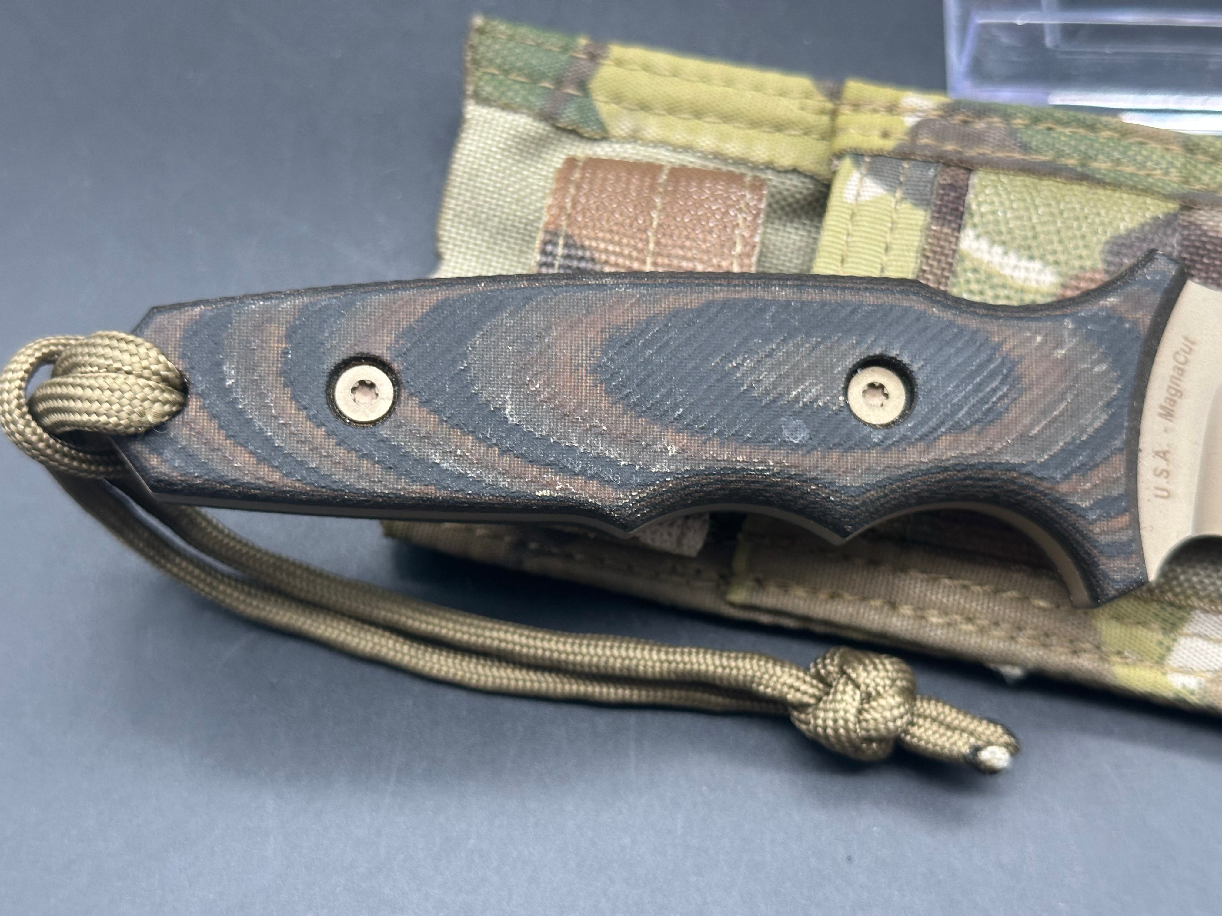Spartan Blades Harsey TT Fixed Blade Knife 4.5