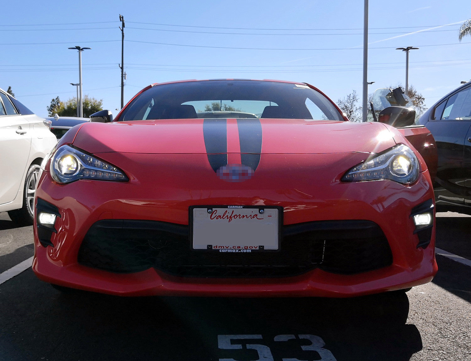Clear Lens Black Out Full LED DRL/Fog Light Replacement Kit for LCI Toyota 86 & Subaru BRZ - High Visibility Daytime Running Lights & Fog Lights Upgrade - Perfect for Night Driving & Off-Road Adventures