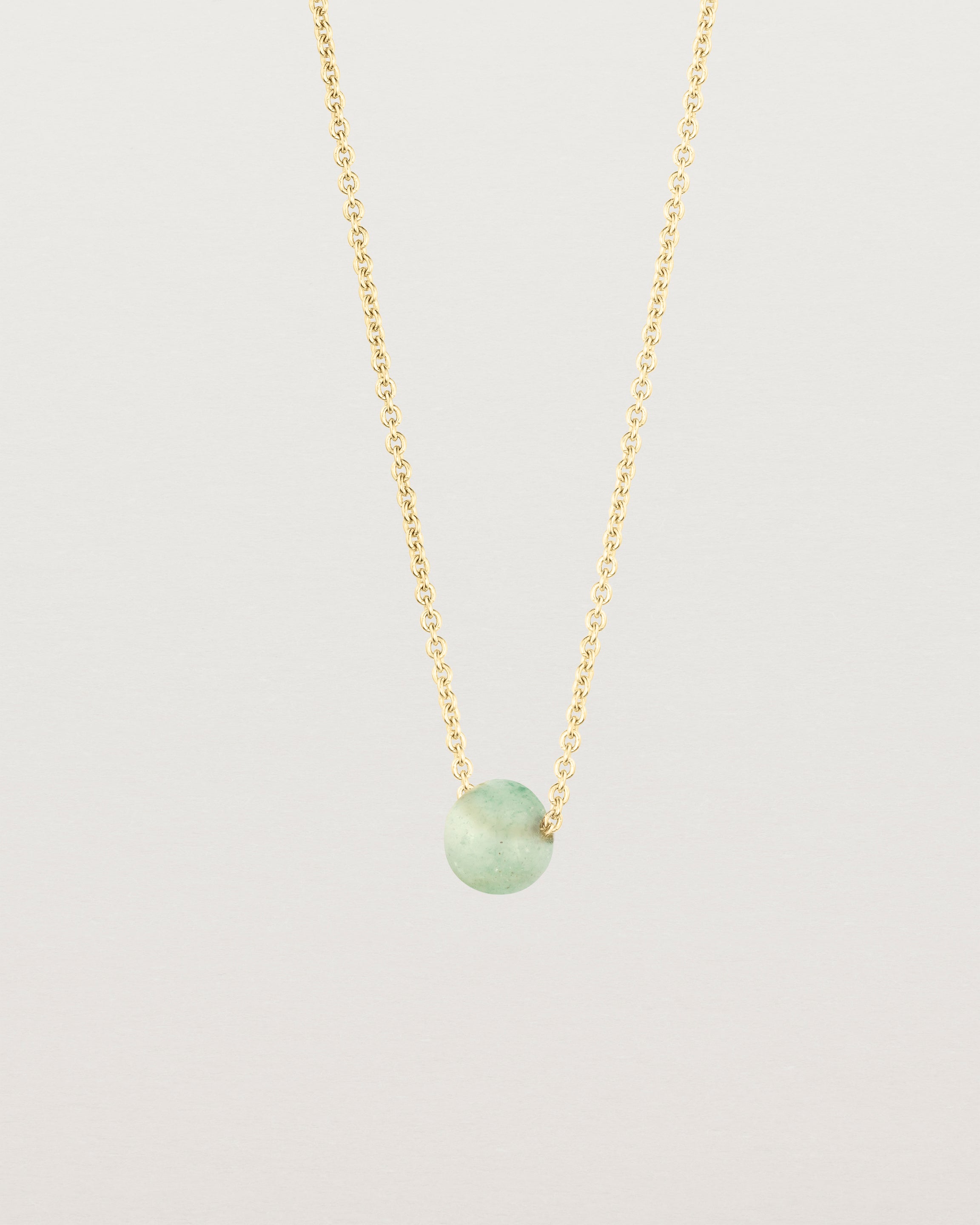 Elegant Aventurine Stone Necklace for Women | Healing Crystal Jewelry | Perfect for Meditation, Yoga & Spiritual Gifts