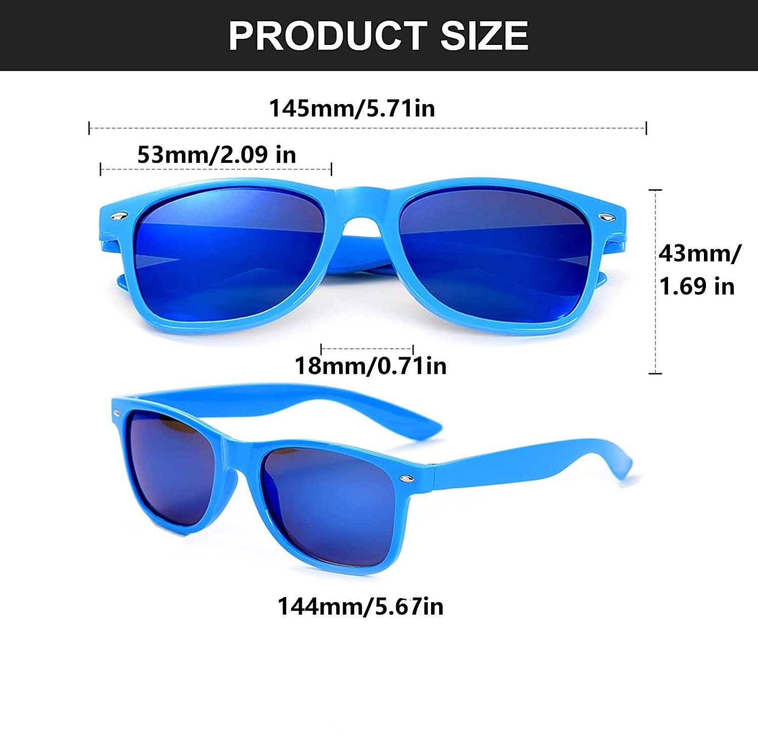 12 Pack Fun Party Sunglasses - Bulk Assorted Styles for Bachelorette, Wedding, Birthday & Bridal Shower Favors - Perfect for Pool Parties, Festivals & Themed Events