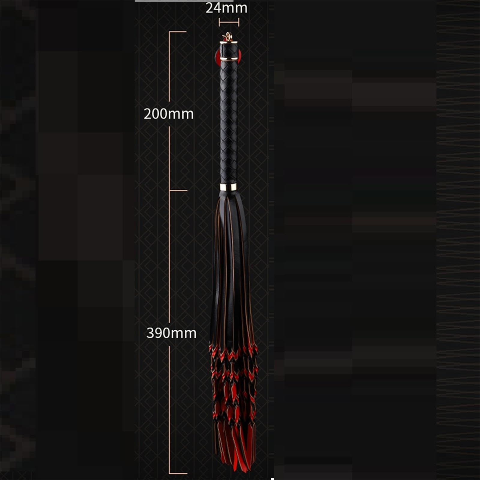 Premium BDSM Whip for Sensual Play - Leather Bondage Toy for Couples & Dominance - Perfect for Spanking, Roleplay & BDSM Scenes
