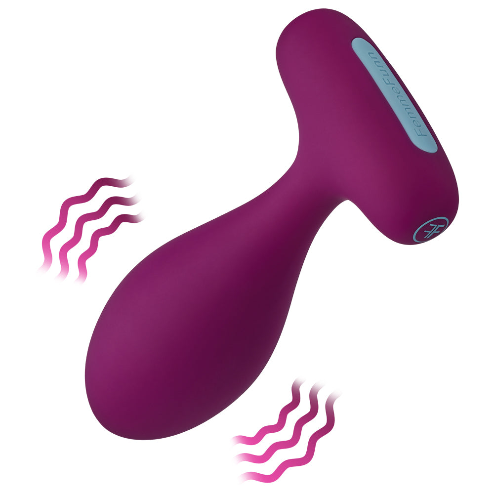 FemmeFunn Plus Remote Control Vibrating Butt Plug - Waterproof & Rechargeable Anal Toy for Couples Play, Solo Pleasure & BDSM Fun