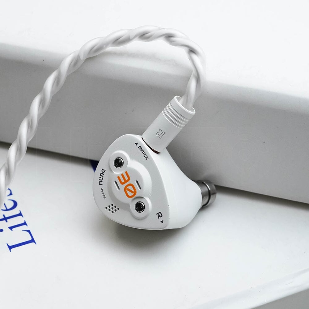 DUNU DK3001BD Hybrid IEMs with 1 Dynamic Driver + 4 Balanced Armature + 4 Micro Planar Drivers - HiFi Audiophile Earphones for Music, Gaming & Studio Monitoring