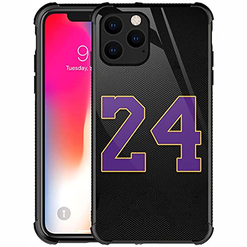 Black 24 Jersey Purple Yellow