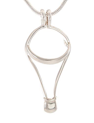 GAYM Player Hot Air Balloon Pendant with Interchangeable Marble Charms - DIY Jewelry Making Kit for Necklace Crafting (Necklace Not Included) - Perfect for Gift Giving, Cosplay Accessories & Unique Fashion Statements