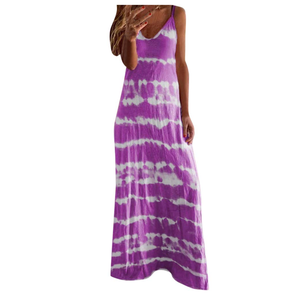 Women's Summer Casual Strappy Maxi Dress - Sexy Beach Party Sundress for Women | Perfect for Vacations, Poolside Lounging & Outdoor Date Nights