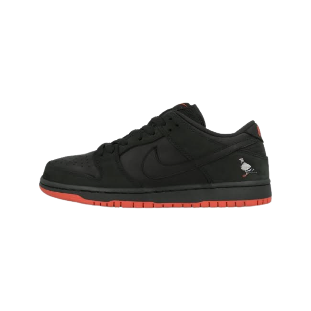 Nike Dunk Low SB TRD QS 'Black Pigeon' Sneakers - Black & Sienna Colorway | Skateboarding, Streetwear Fashion & Casual Wear