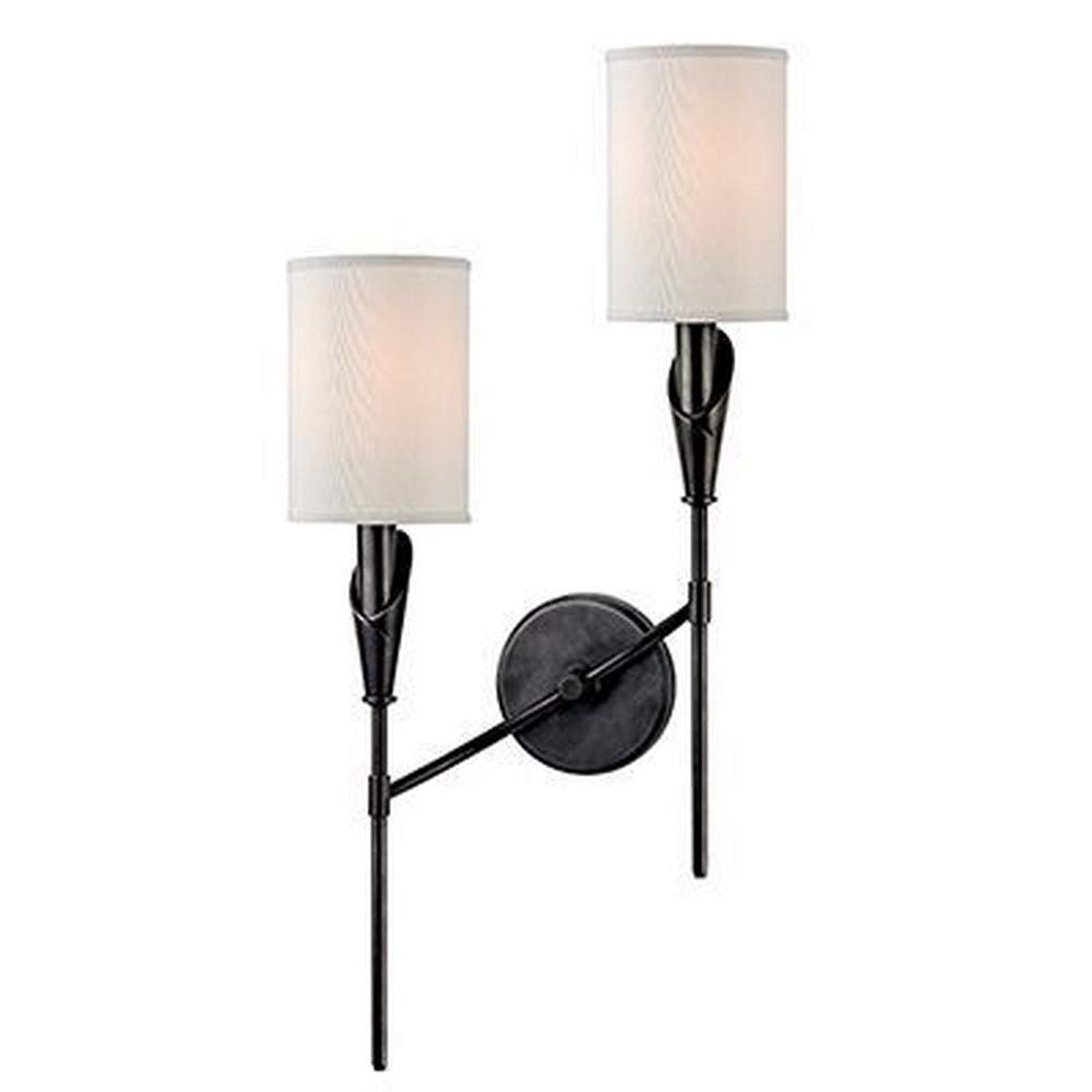 Hudson Valley Lighting 1312L-OB Tate 2-Light Wall Sconce - 25.5