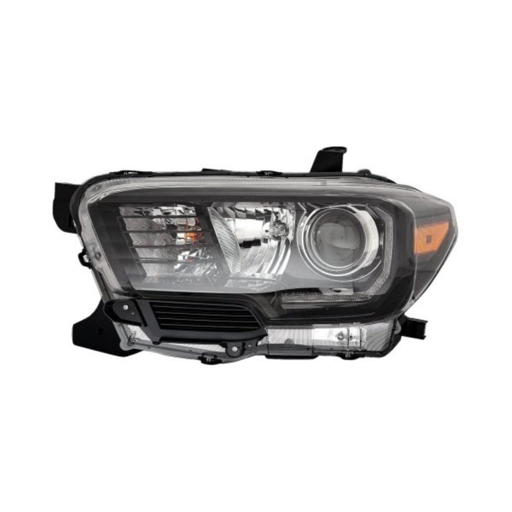 2017-2019 Toyota Tacoma Driver Side Headlight Assembly with LED Fog Lights | CAPA Certified TO2502254 8115004280 | Perfect for Night Driving & Off-Road Adventures