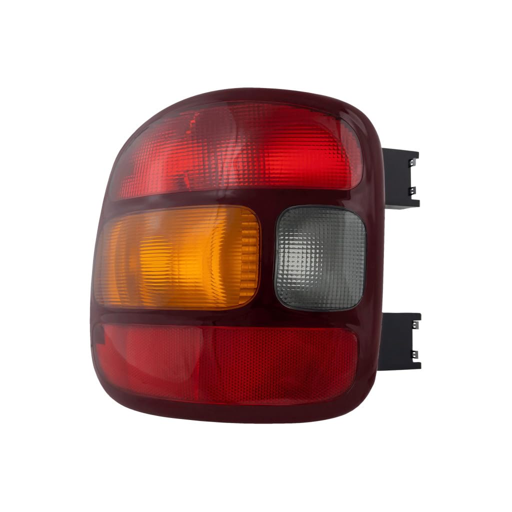 GMC Sierra 1500 1999-2005 Driver Side Tail Light Assembly - Replacement for GM2800136 & 19169012 | Stepside Lens and Housing | Durable Aftermarket Part for Improved Visibility & Safety | Perfect for Night Driving, Towing, and Off-Road Adventures