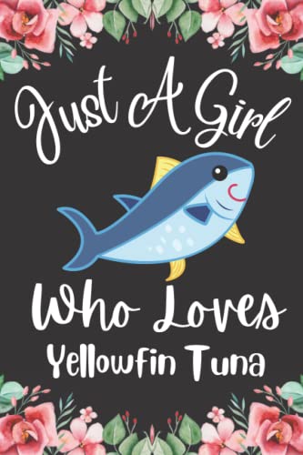 Yellowfin Tuna Notebook Journal - Cute Lined Writing Notebook for Men, Women & Kids - Perfect Gift for Tuna Lovers - Great for School, Office & Fishing Enthusiasts