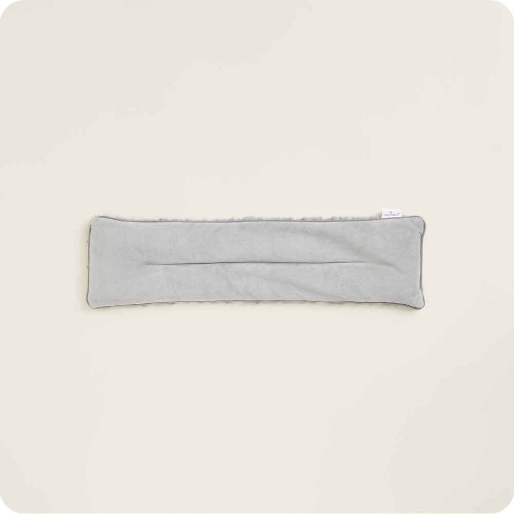 Curly Gray Warmies Neck Wrap - Microwaveable Heating Pad for Neck Pain Relief - Perfect for Relaxation, Stress Relief & Muscle Therapy at Home or Office