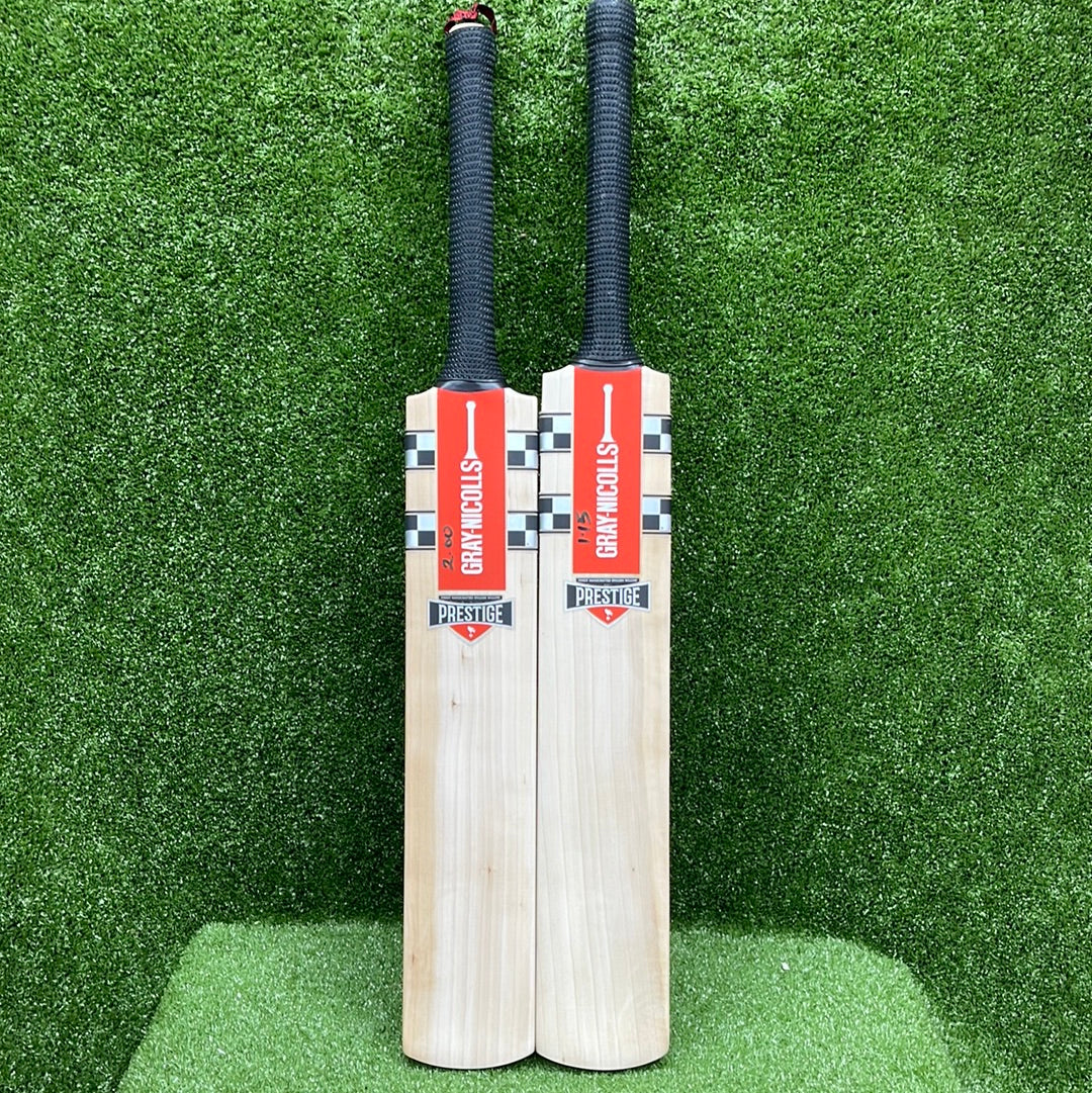 Gray Nicolls Prestige Junior/Youth English Willow Cricket Bat - Lightweight & Durable for Youth Cricket Training & Matches