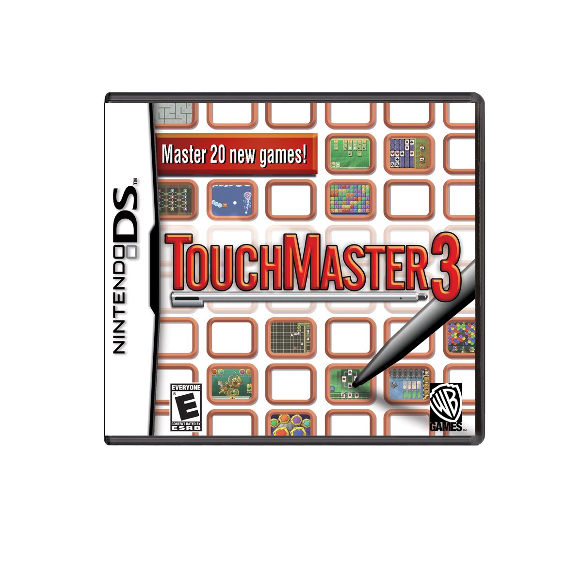 Refurbished Touchmaster 3 Game for Nintendo DS - Classic Card & Puzzle Games Collection - Perfect for Travel, Family Game Nights & Handheld Entertainment