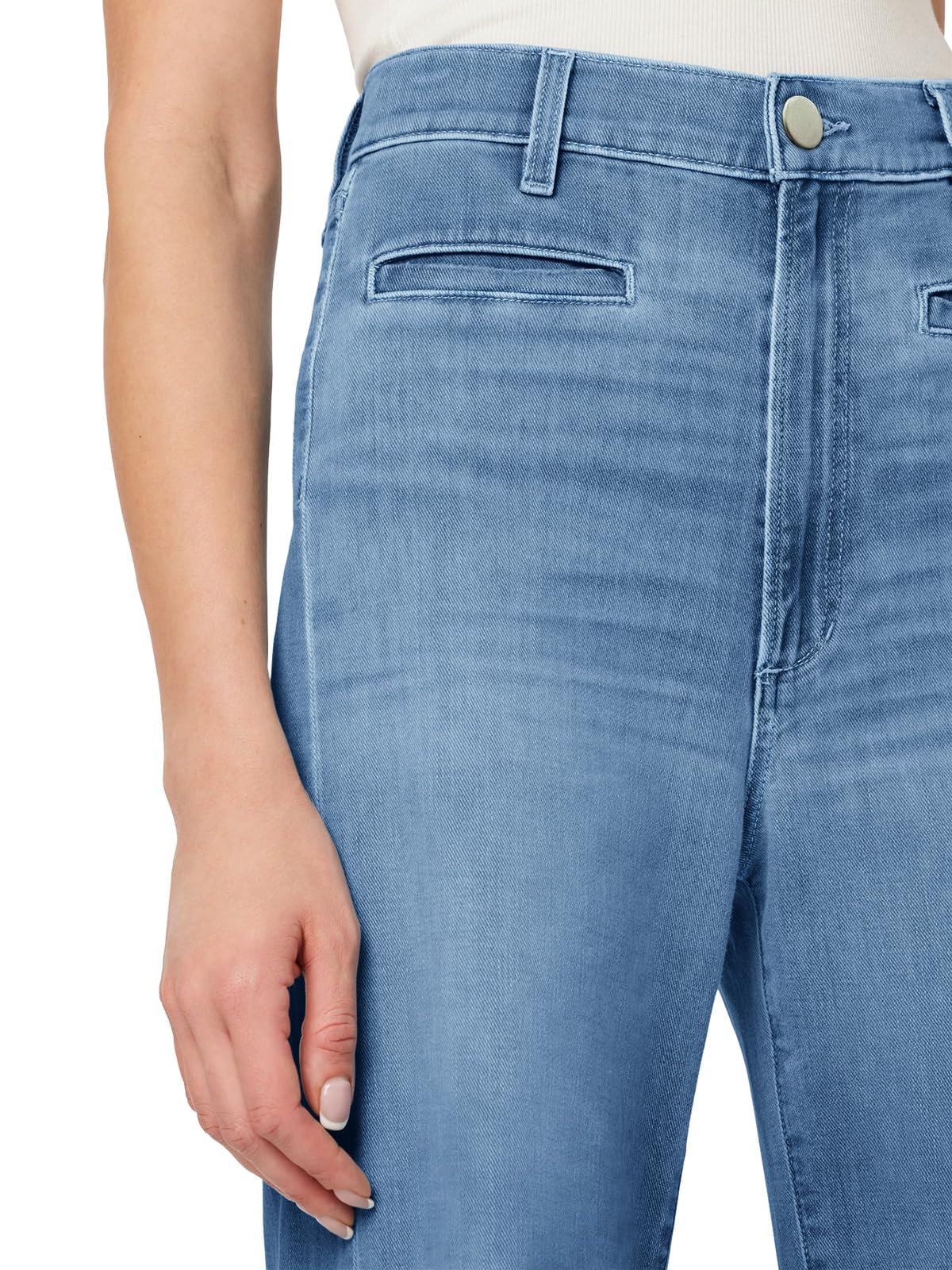 PLNOTME Women's High Waisted Wide Leg Jeans - Loose Boyfriend Style Casual Denim Pants for Everyday Wear, Street Fashion & Office Outfits