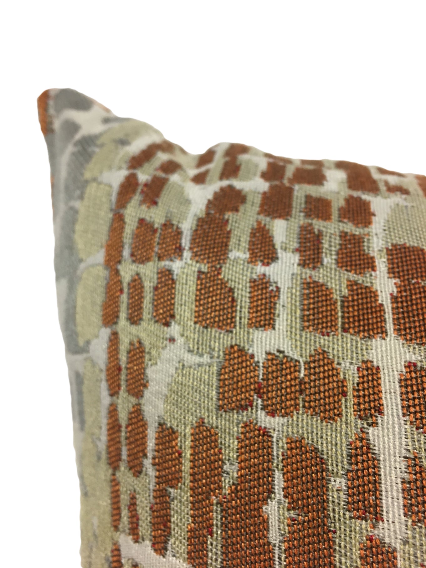 Quest Cinder Abstract Throw Pillow 20x20 Inches - Modern Decorative Square Pillow Cover for Sofa, Bed, Couch & Home Decor