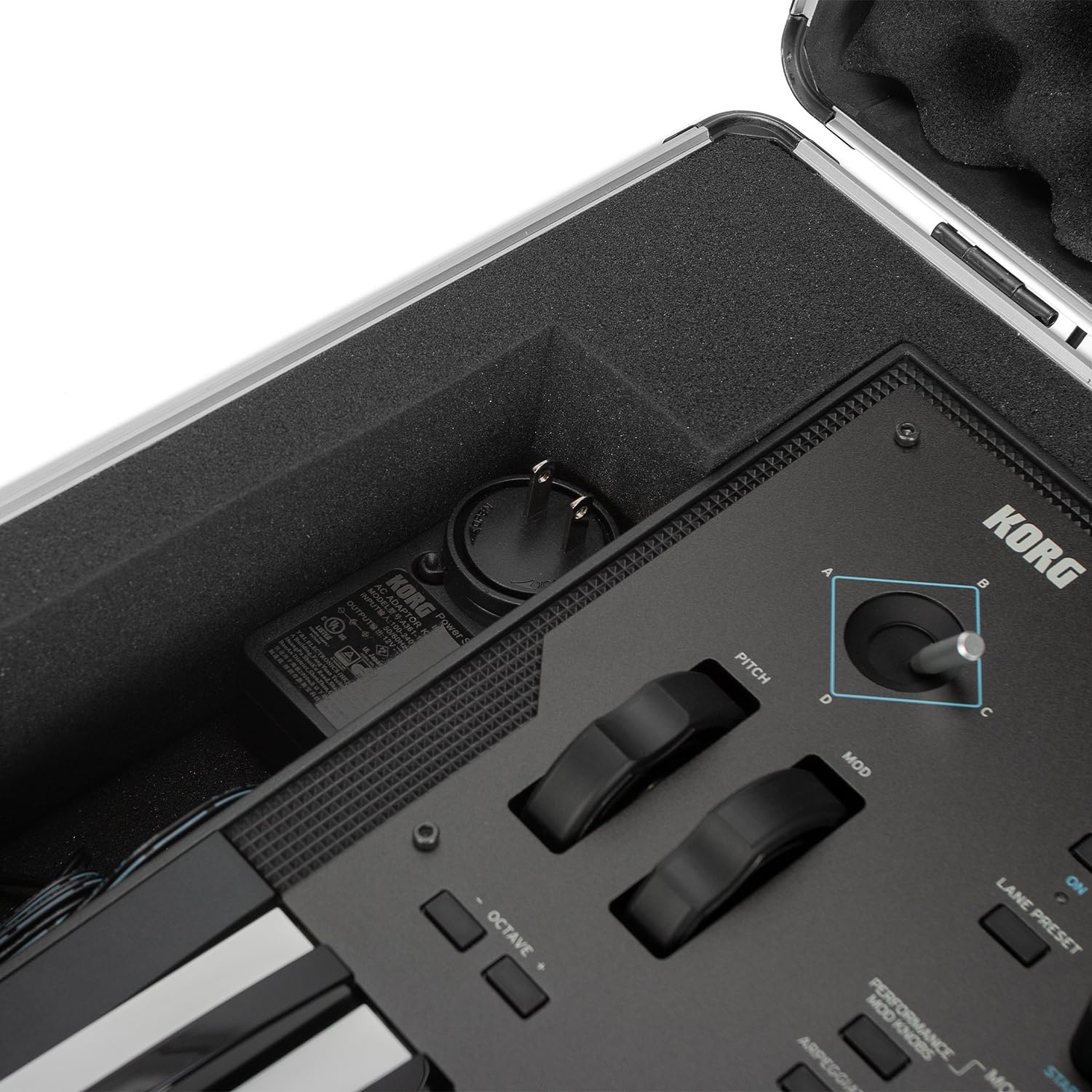 Korg Wavestate & Multi/Poly Keyboard Case - Compatible with Modwave, Opsix & KingKorg Neo - Ultra-Lightweight UNISON Hard Case for Travel & Studio Protection