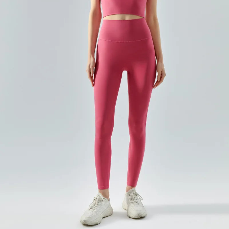 Emily Sportswear High Waist Yoga Pants - Naked Feeling Double Brushed Fabric, Butt Lifting & Tummy Control for Women - Perfect for Running, Fitness, Yoga & Everyday Wear