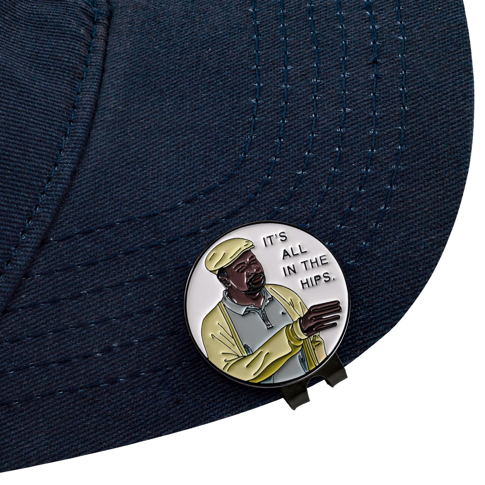 Premium Golf Ball Markers with Hat Clip – 12-Piece Box Set | Durable Golf Accessories for Men & Women | Perfect Golf Gifts for Players & Tournament Prizes | Ideal for Driving Range, Putting Practice & Course Play