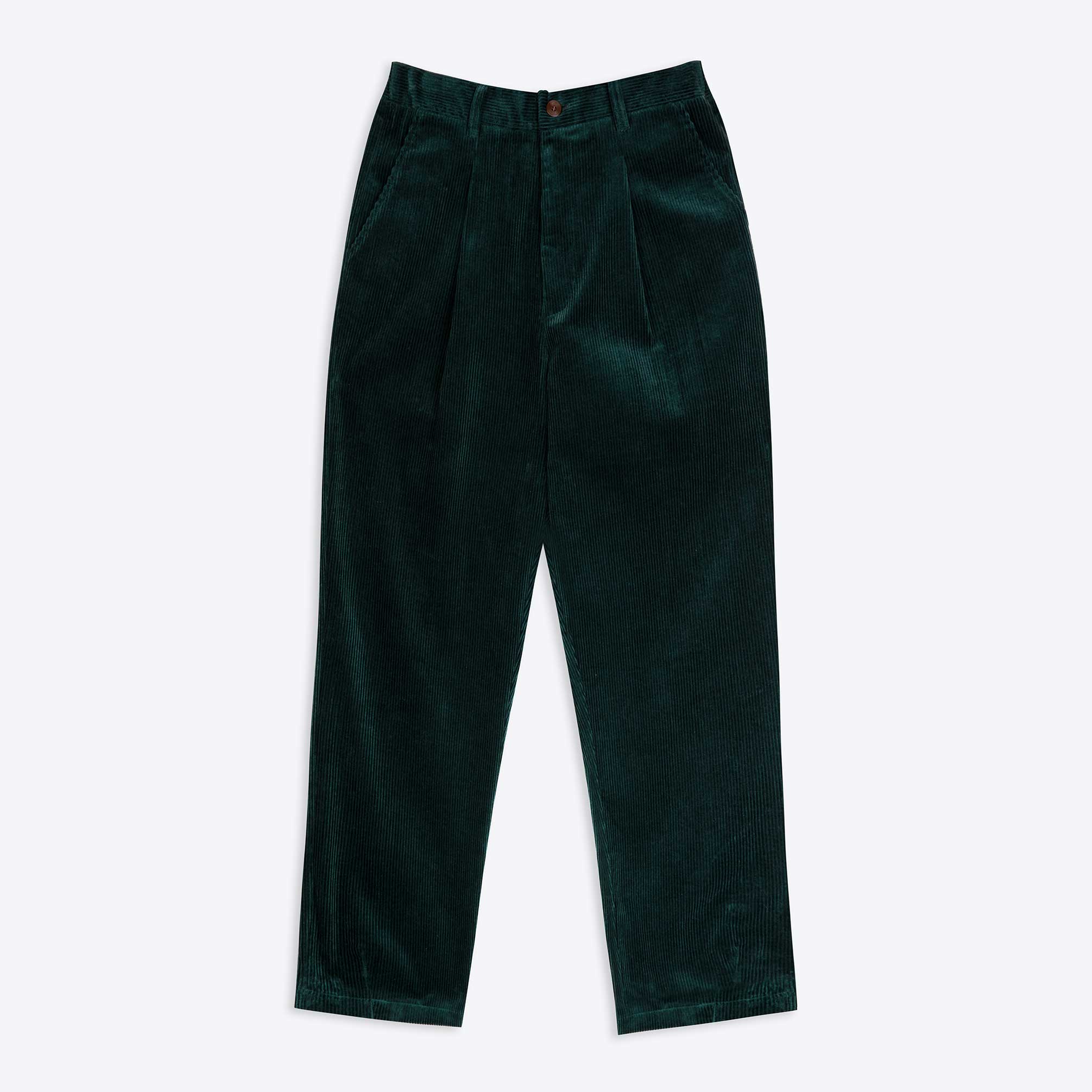 Lowie Pine Corduroy Easy Trouser - Comfortable Stretch Women's Pants for Casual Wear & Office Outfits