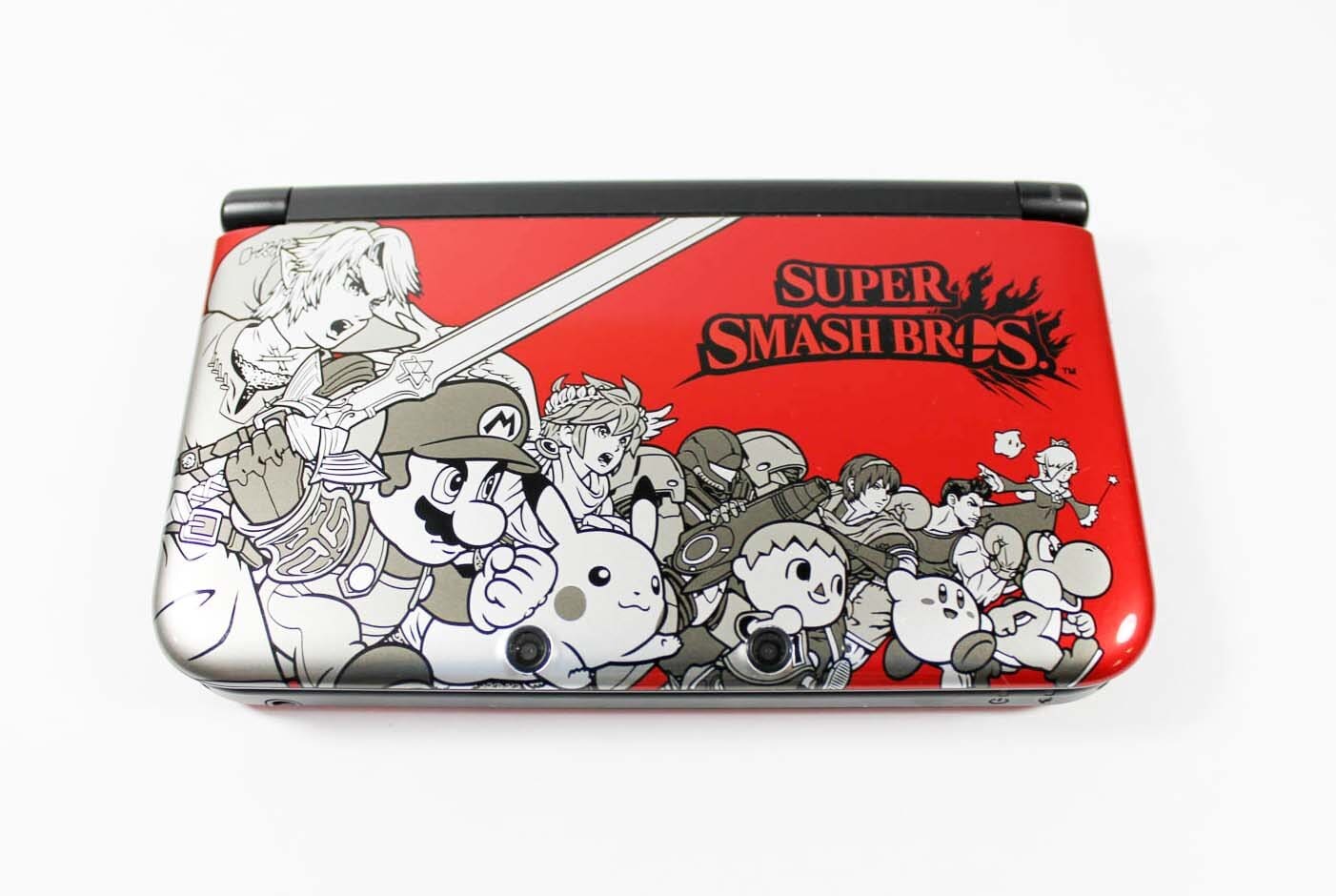 Nintendo 3DS XL Super Smash Bros Limited Edition Red Gaming Console - Portable Handheld System for Nintendo Games | Perfect for Travel, Commuting & Home Entertainment