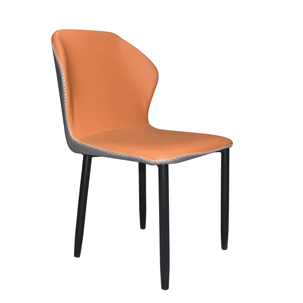 Melanie Dining Chair - Modern Upholstered Accent Chair for Kitchen, Dining Room & Office - Comfortable & Stylish Seating Solution for Home & Restaurant Use