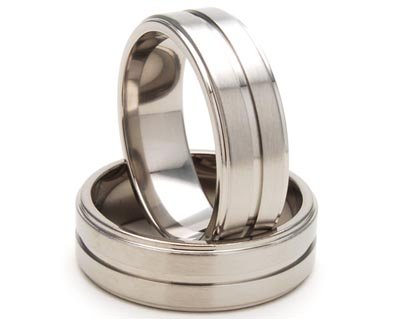 7mm Titanium Ring for Men - Durable & Lightweight Wedding Band, Titanium Jewelry for Everyday Wear & Special Occasions