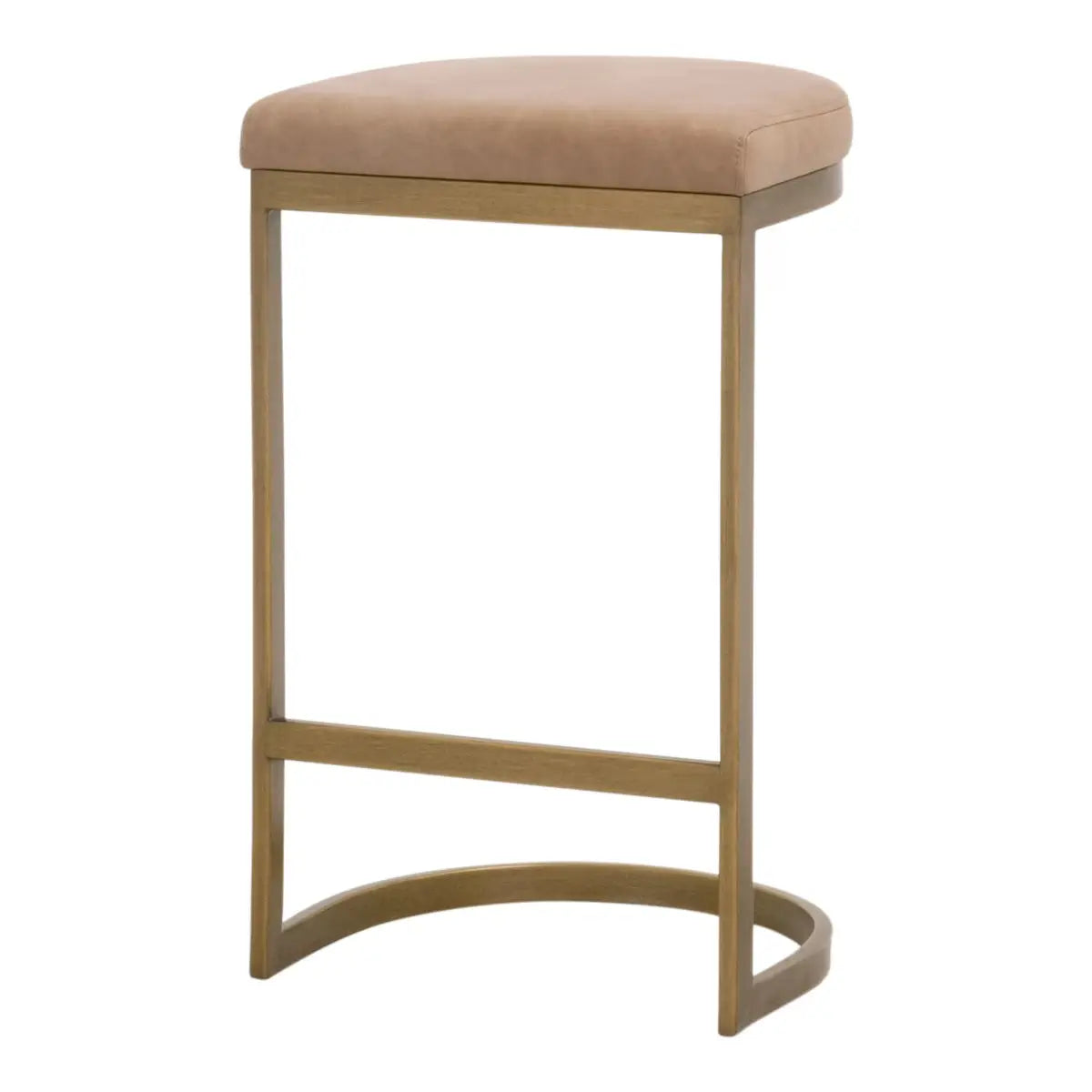 Modern Cresta Counter Stool - Adjustable Height Bar Stool with Padded Seat for Kitchen Island, Breakfast Bar & Home Decor - Comfortable & Stylish Dining Chair for Indoor Use