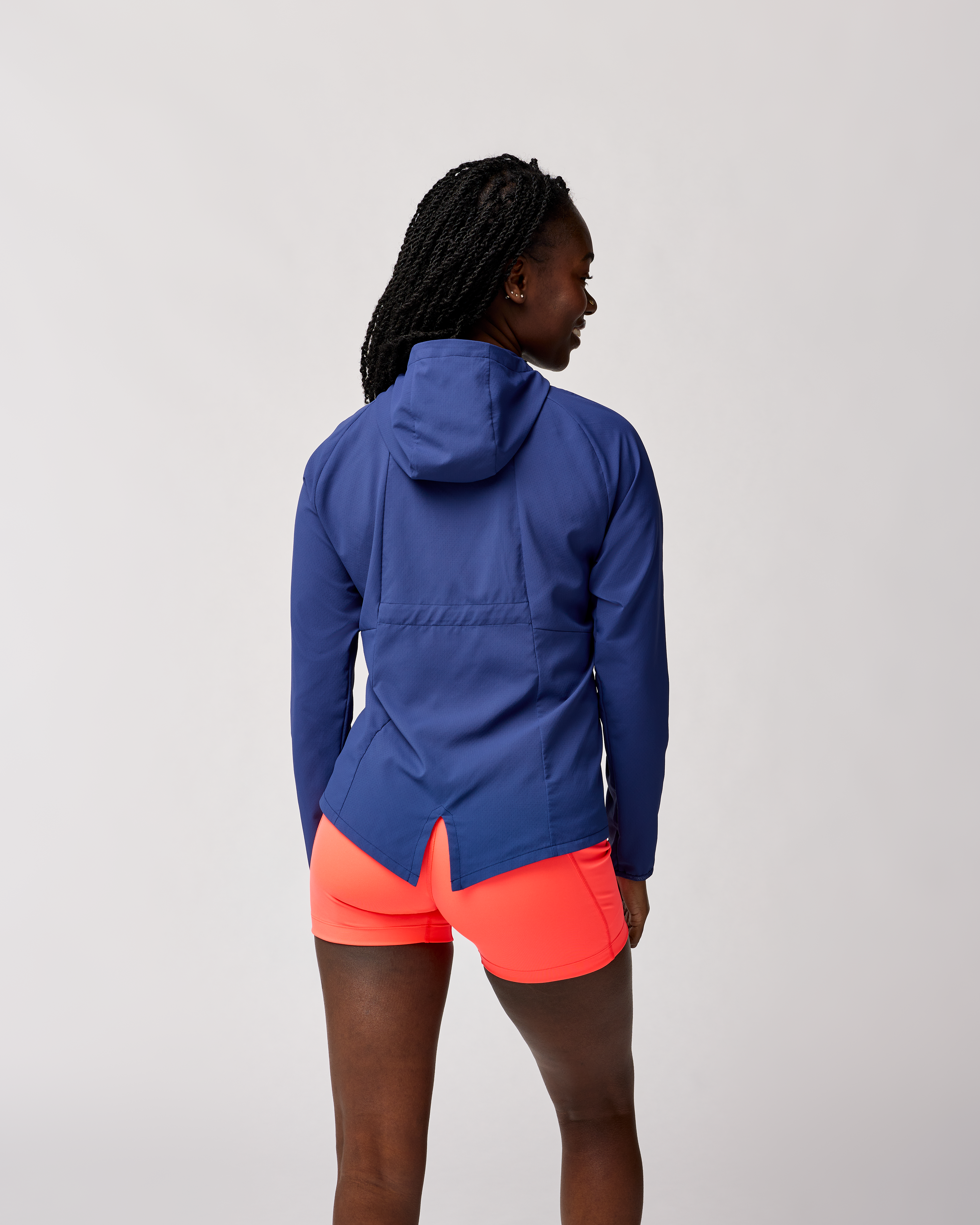 Women's Waterproof Canopy Jacket - 450 Midnight Blue - Lightweight Windbreaker for Hiking, Camping & Outdoor Adventures