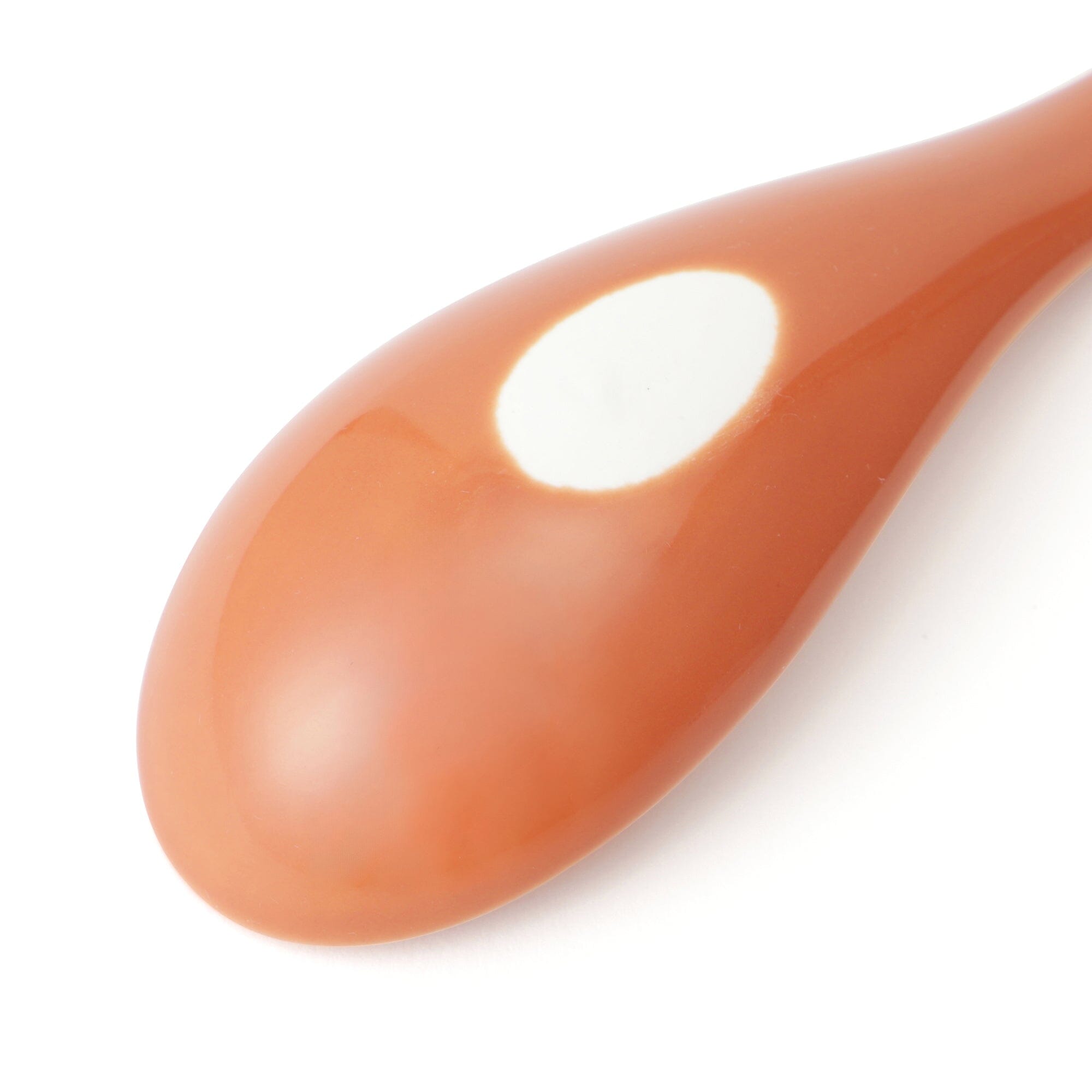 Premium Orange Ceramic Spoon - Durable & Stylish Kitchen Utensil for Cooking, Baking & Serving - Perfect for Home Chefs & Food Enthusiasts