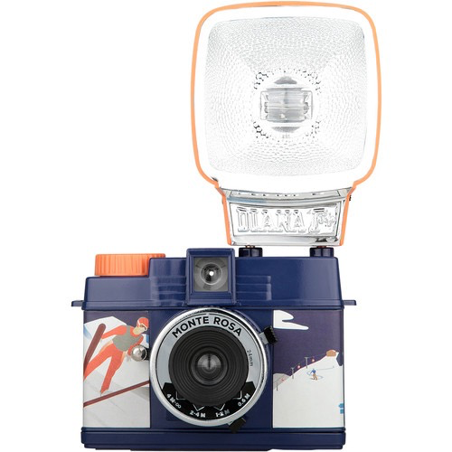 Lomography Diana Mini 35mm Film Camera with Built-in Flash (Monte Rosa) - Vintage Style Photography for Travel & Creative Shooting